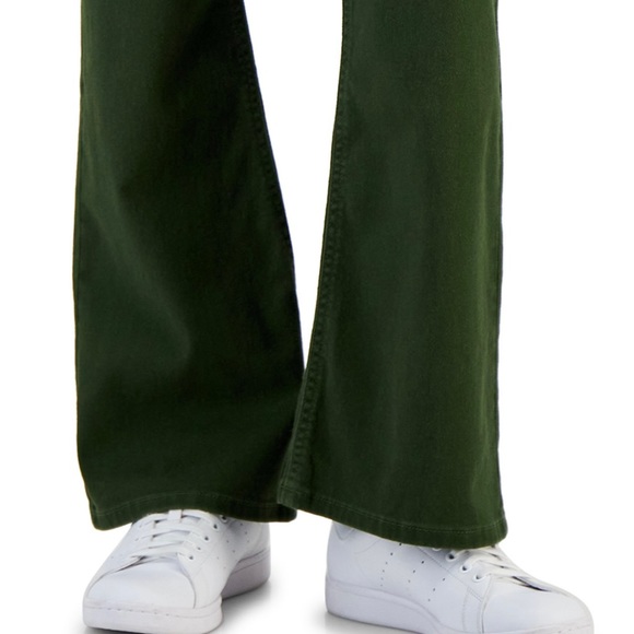 High Rise Button-Fly Flared-Leg Jeans NWT - Picture 4 of 10